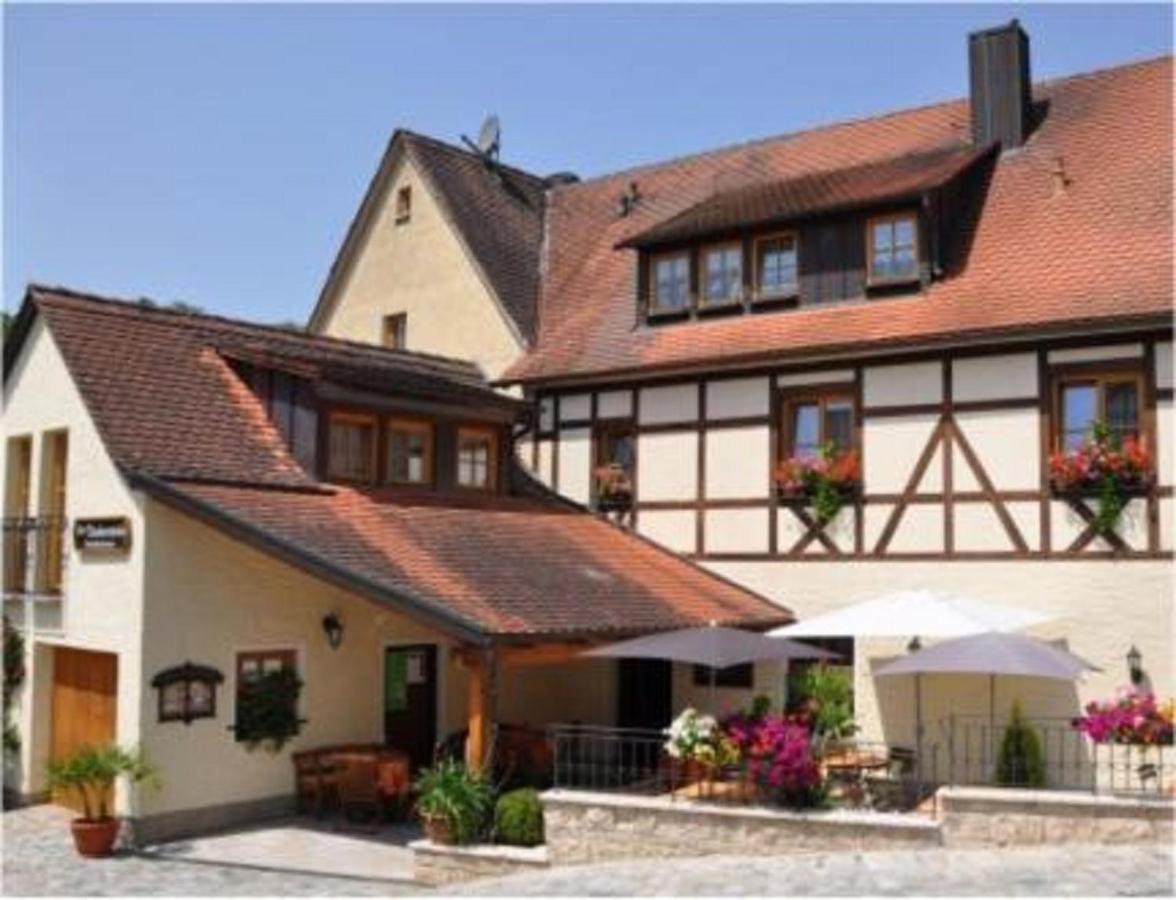Gasthaus Tauberstube Rothenburg ob der Tauber Exteriör bild